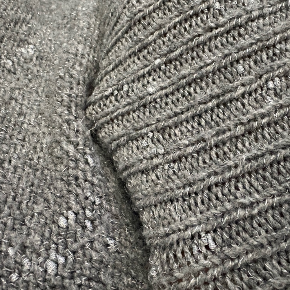 LC Lauren Conrad Heather Gray Women's Sweater - Picture 9 of 14